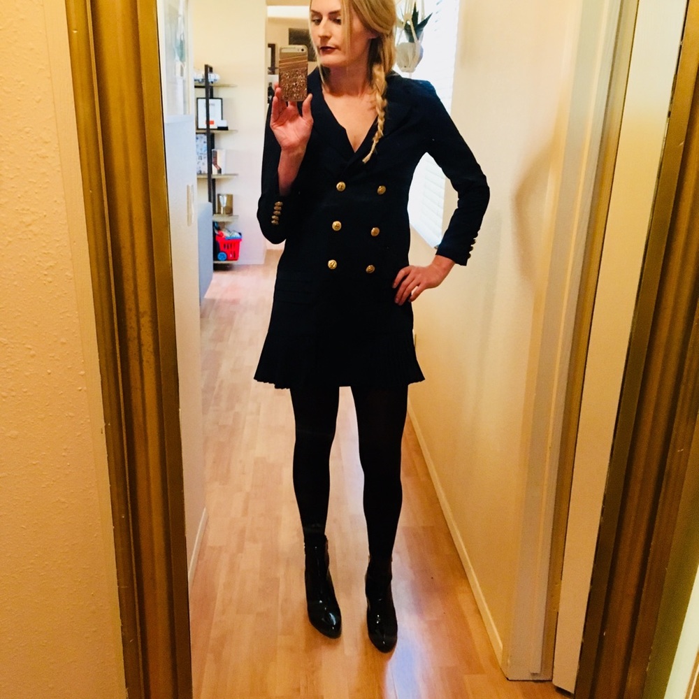 Balmain coat blazer dress